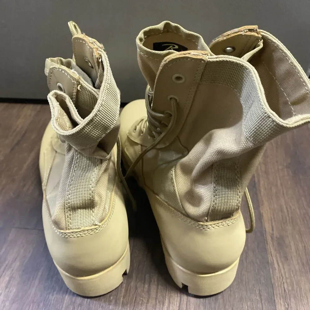 Rothco Desert Tan G.I Jungle Boot Size 11R